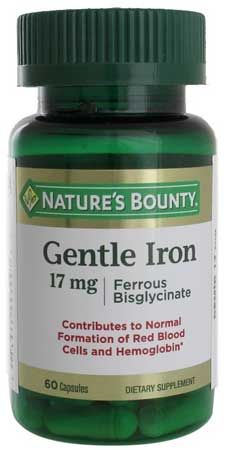 Natures Bounty Gentle Iron Kapsul